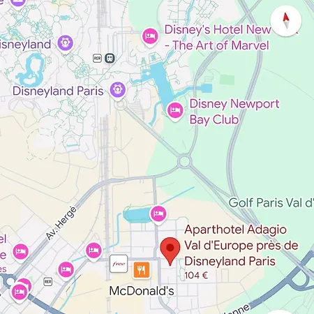 Cocoon, Pool, 5 Minutes From Disneyland Val D'europe, Paris Appartement *